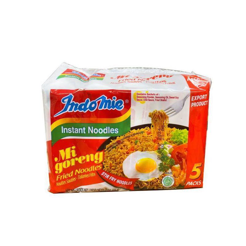slide 1 of 4, Indomie Fried Mie Goreng Multipack - 15oz, 15 oz