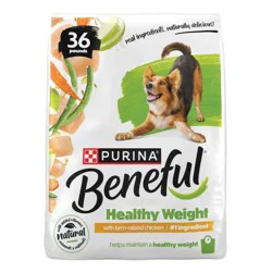 Purina Beneful Healthy Weight Real Chicken Flavor Dry Dog Food - 36lbs