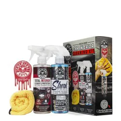 Chemical Guys 4pc Interior Essentials: Liquid Automotive Cleaning Kit for Car Care, Scented Cleaners