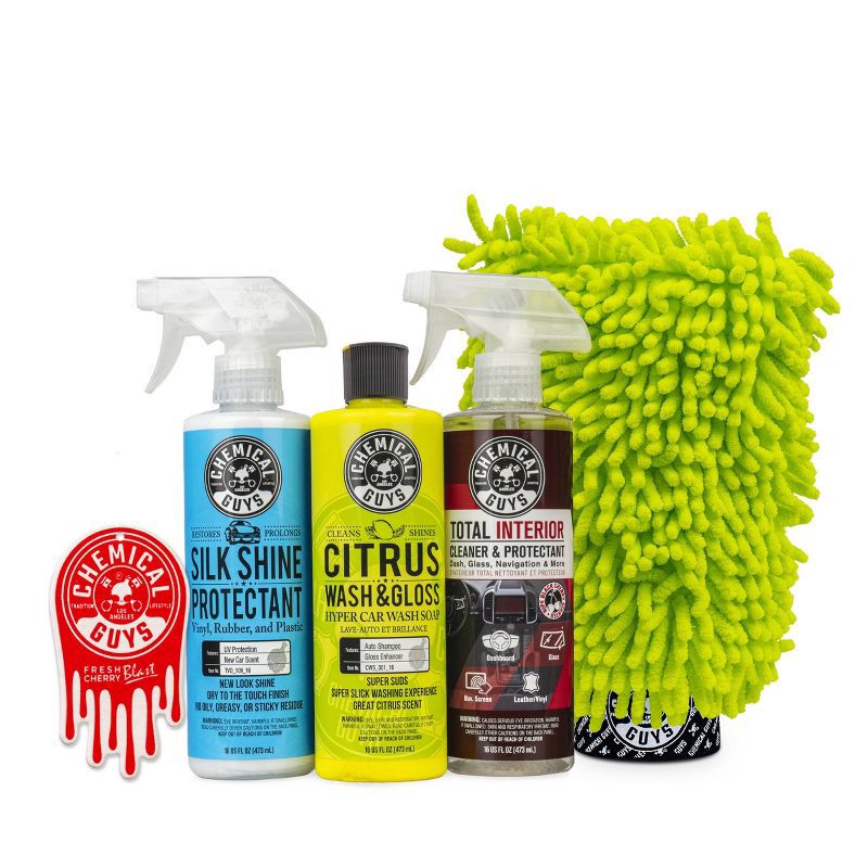 slide 2 of 13, Chemical Guys 7pc Wash and Shine Buckets: Car Cleaning Kit with Scented Liquid for Automotive Shine, 7 ct