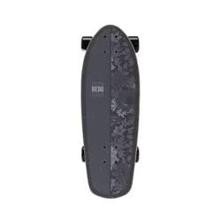 ReDo Skateboard Co. 24" Standard Skateboard - Black Floral