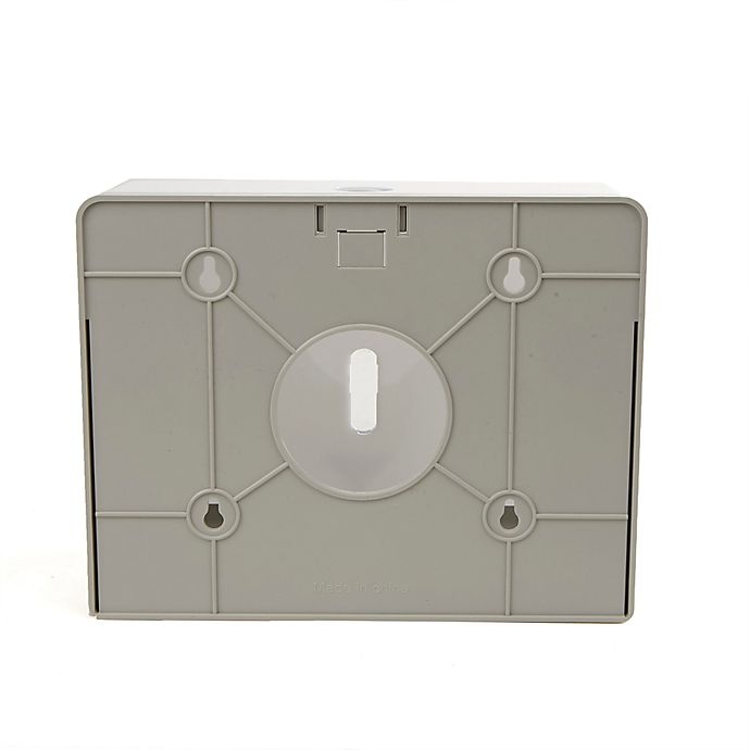 slide 3 of 7, Mind Reader Surface Mounted Paper Towel Dispenser - White, 14 in