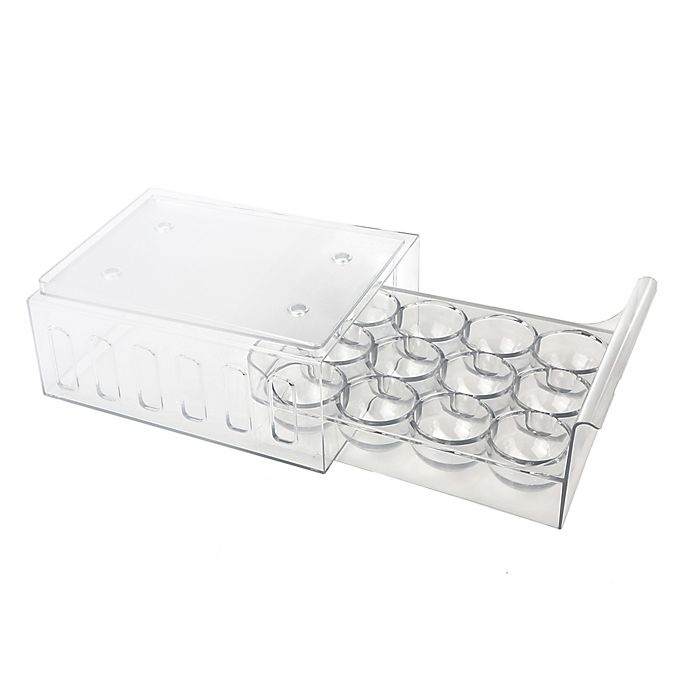 slide 6 of 7, Mind Reader Egg Container Storage Drawer, 1 ct