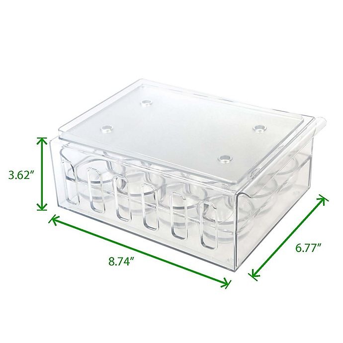 slide 7 of 7, Mind Reader Egg Container Storage Drawer, 1 ct