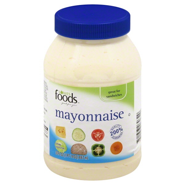 slide 1 of 1, Lowes Foods Mayonnaise, 30 oz