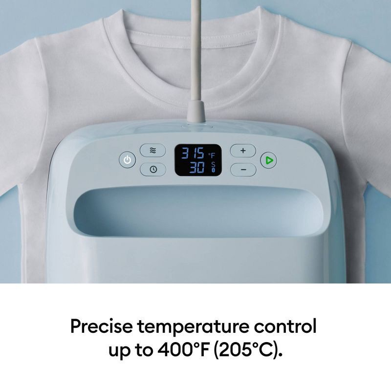 slide 5 of 11, Cricut EasyPress 3 12"x10": Iron-On Transfer, Plastic, 13.85 lbs, 15.47" Length, Blue, Cricut Iron On Vinyl, 13.85 lb