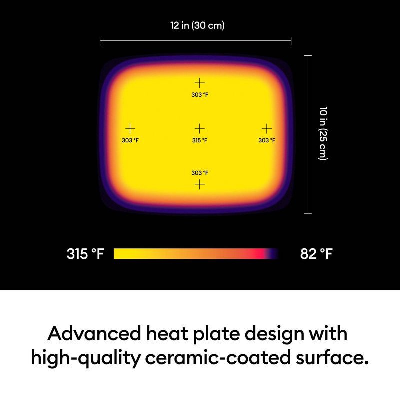 slide 6 of 11, Cricut EasyPress 3 12"x10": Iron-On Transfer, Plastic, 13.85 lbs, 15.47" Length, Blue, Cricut Iron On Vinyl, 13.85 lb