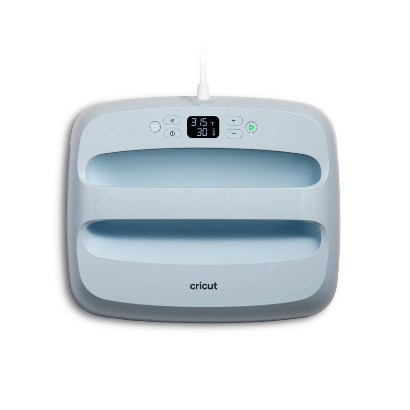 slide 10 of 11, Cricut EasyPress 3 12"x10": Iron-On Transfer, Plastic, 13.85 lbs, 15.47" Length, Blue, Cricut Iron On Vinyl, 13.85 lb