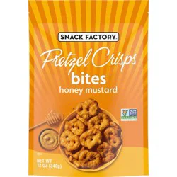 Snack Factory Pretzel Crisps Honey Mustard - 12oz