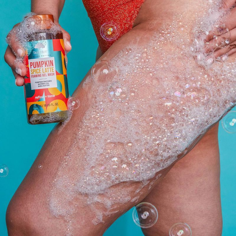 slide 2 of 9, Tree Hut Pumpkin Spice Latte Body Wash - Clove, Vanilla, Sugar, Nutmeg & Cinnamon - 18 fl oz, 18 fl oz
