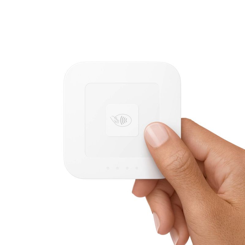 slide 4 of 6, Square Reader for contactless and chip (2nd generation): Mobile Device Stand Plastic, 1 ct