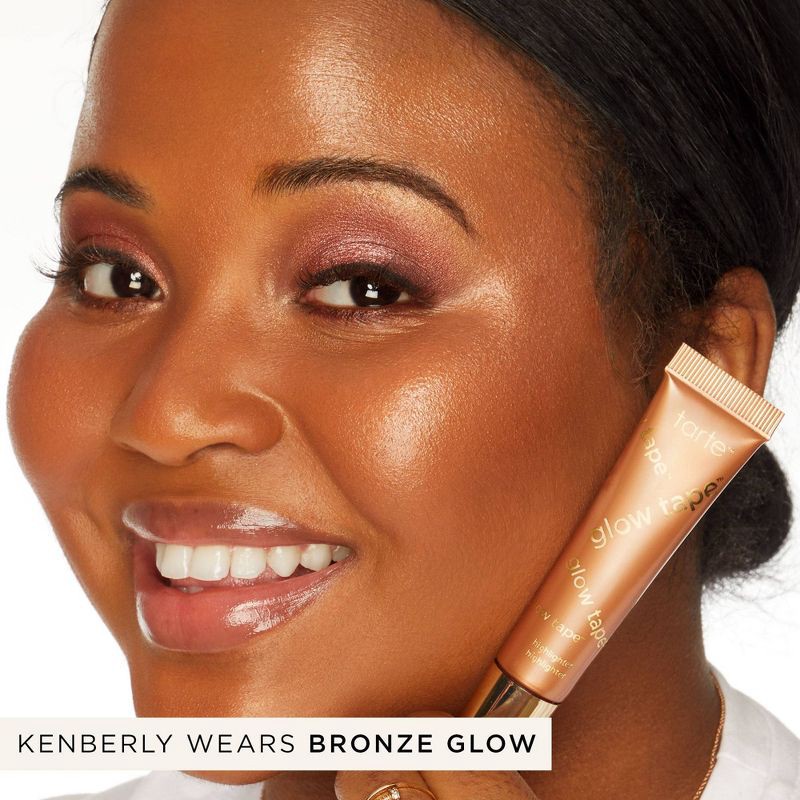 slide 7 of 9, tarte Glow Tape Highlighter - Bronze Glow - 0.4oz - Ulta Beauty, 0.4 fl oz