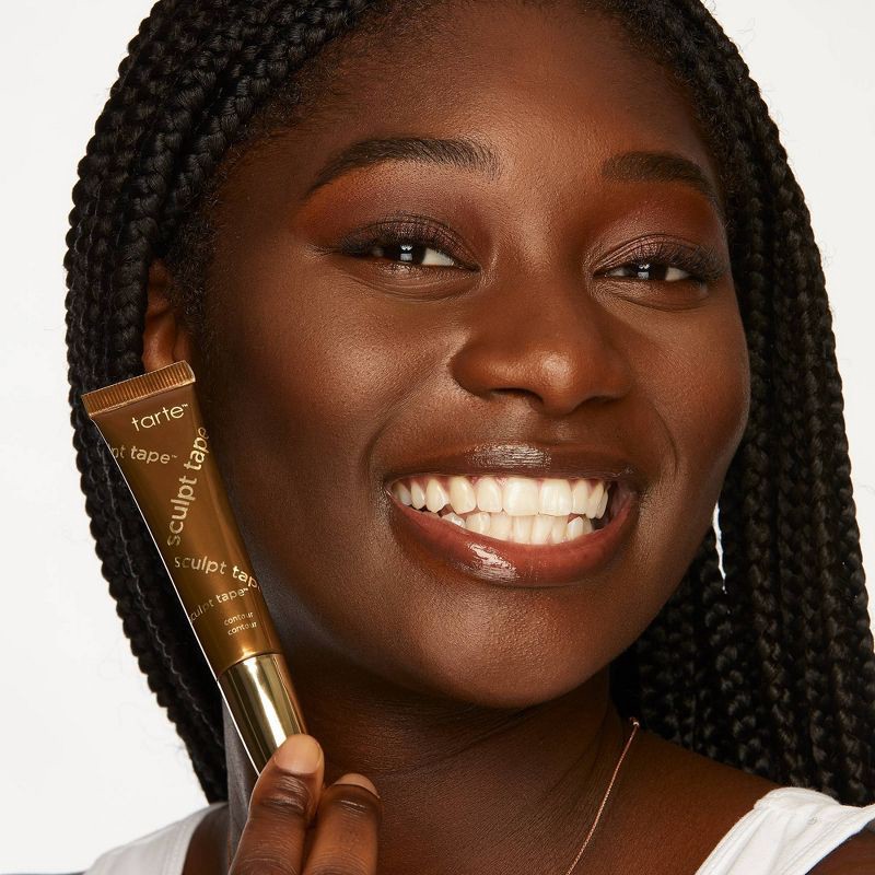 slide 4 of 9, tarte Sculpt Tape Bronzer - Cool - 0.4oz - Ulta Beauty, 0.4 fl oz