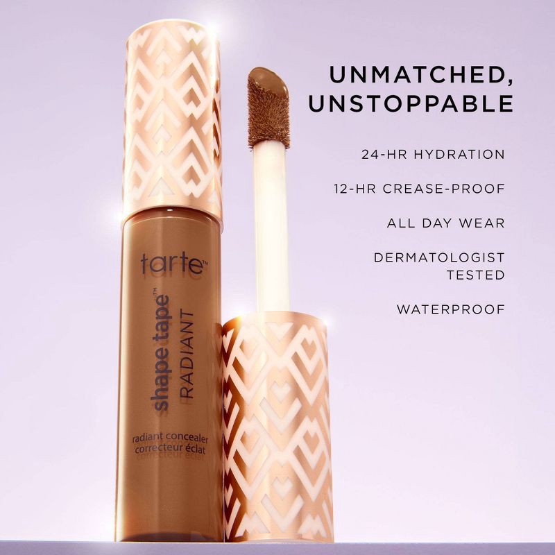 slide 7 of 9, tarte Shape Tape Radiant Concealer - 60N Mahogany - 0.33 fl oz - Ulta Beauty, 0.33 fl oz