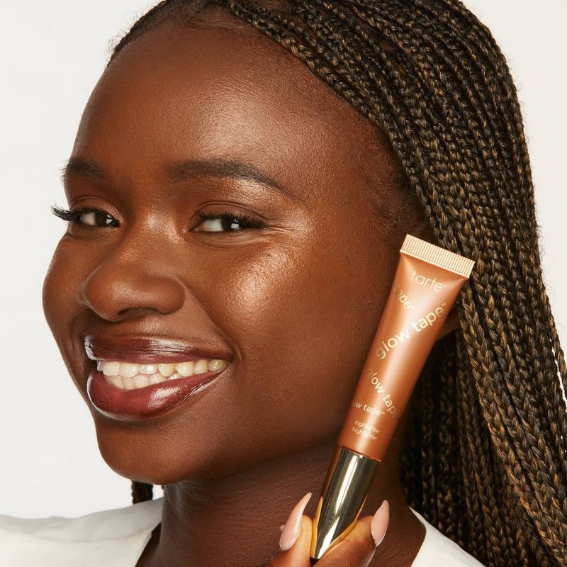 slide 6 of 9, tarte Glow Tape Highlighter - Golden Glow - 0.4oz - Ulta Beauty, 0.4 fl oz