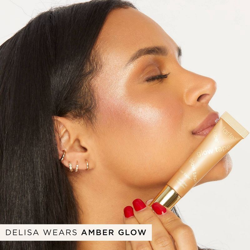 slide 8 of 9, tarte Glow Tape Highlighter - Golden Glow - 0.4oz - Ulta Beauty, 0.4 fl oz