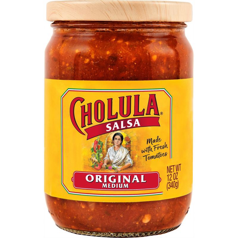 slide 1 of 15, Cholula Original Medium Salsa - 12oz, 12 oz