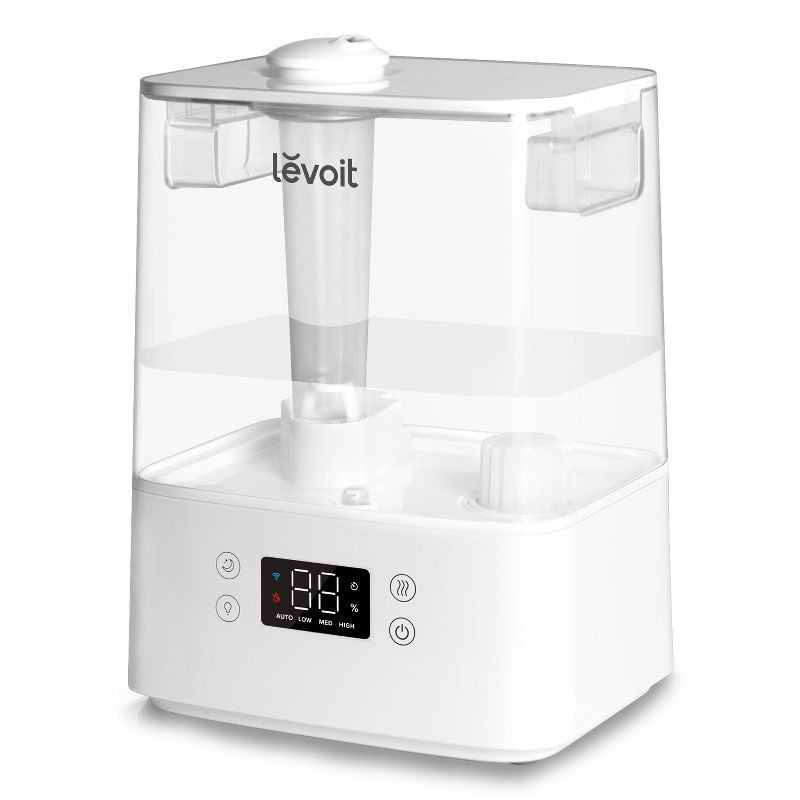 slide 10 of 21, Levoit Classic 300S Ultrasonic Smart Humidifier White: Cool Mist, No Filter, 300-500 sq. ft., Bedroom & Baby Use, 1 ct