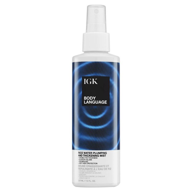 slide 1 of 5, IGK Body Language Rice Water Plumping Mist - 7oz - Ulta Beauty, 7 oz