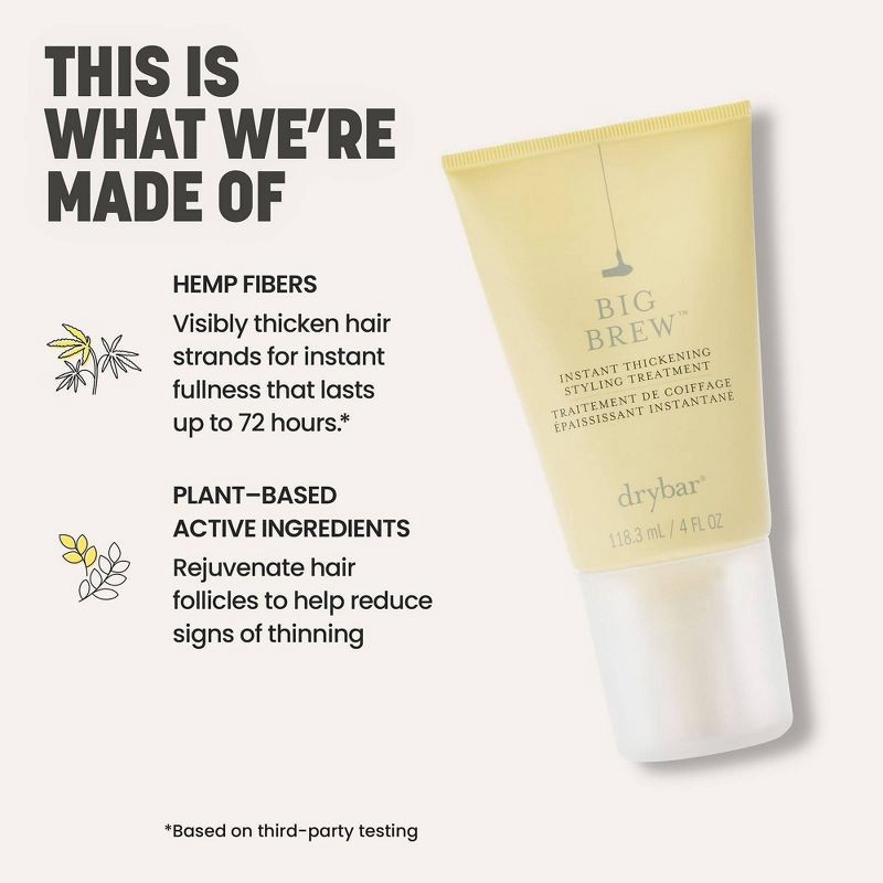 slide 4 of 11, Drybar Big Brew Instant Thickening Styling Treatment - 4 fl oz - Ulta Beauty, 4 fl oz