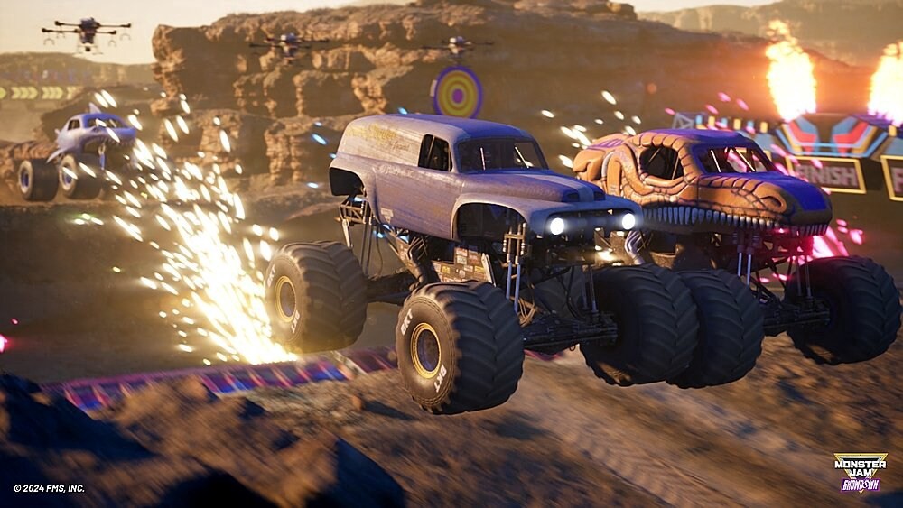 slide 4 of 5, Monster Jam™ Showdown PS5, 1 ct