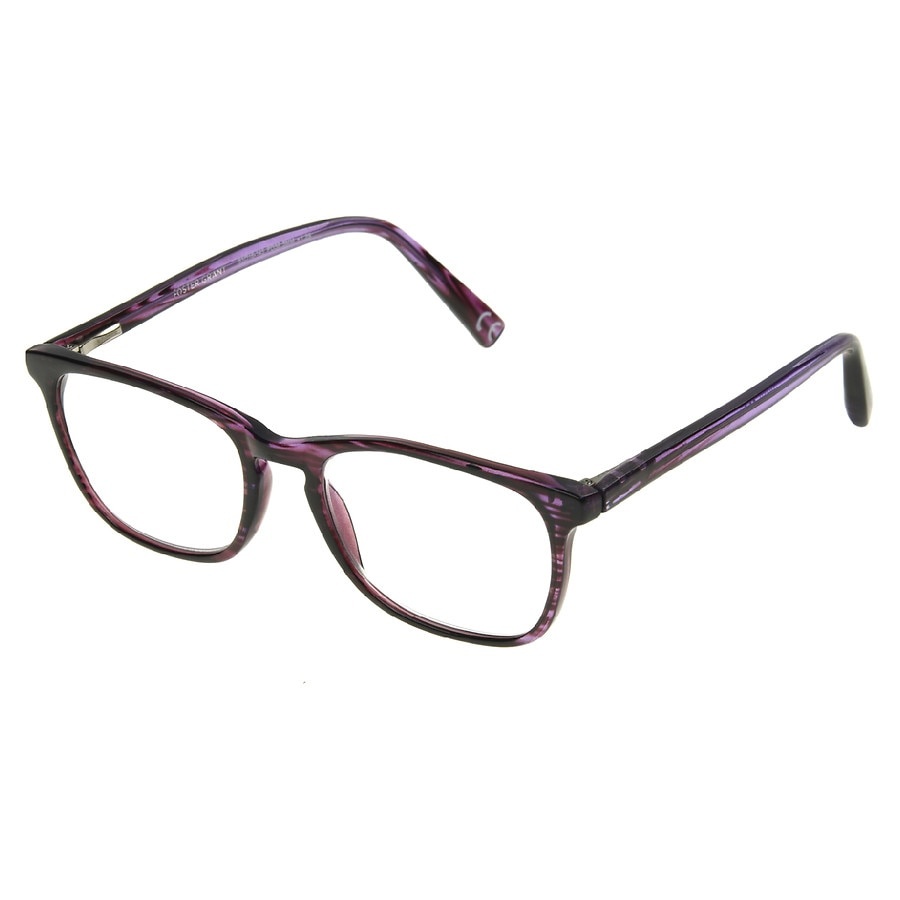 slide 1 of 1, Foster Grant Elana Purple Reading Glasses Purple, 1 ct