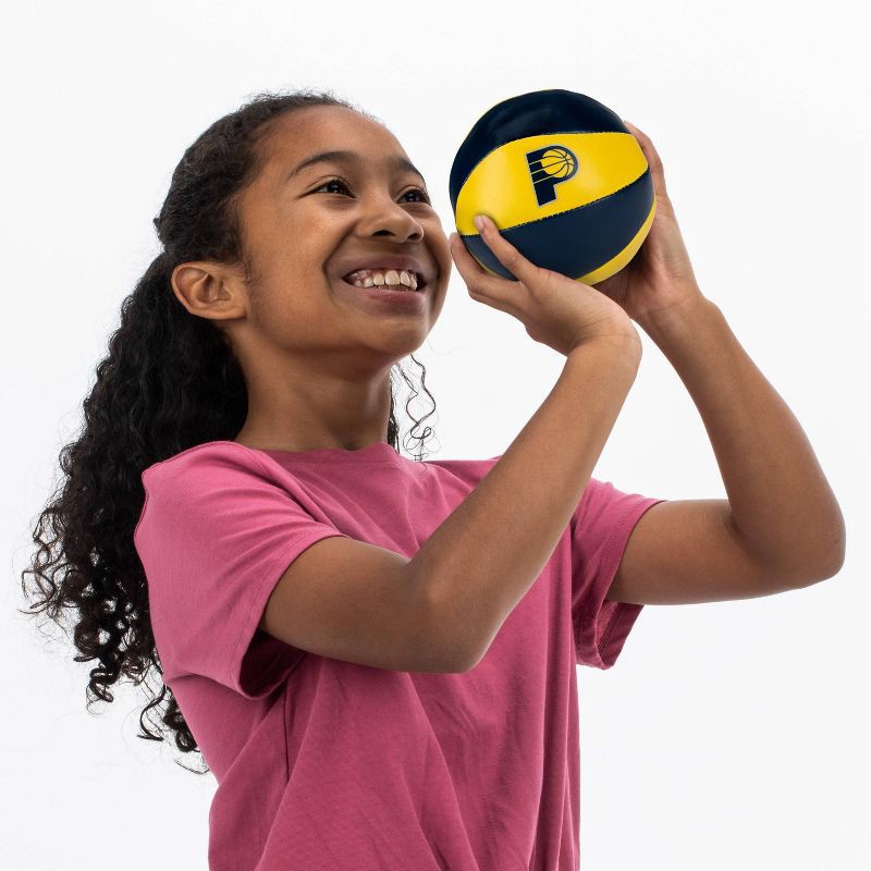 slide 3 of 5, NBA Indiana Pacers Sports Ball Sets: Foam Basketballs for Ages 3+, 1 ct