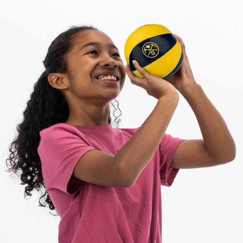 slide 2 of 5, NBA Denver Nuggets Sports Ball Sets: Foam Basketballs for Ages 3+, 1 ct