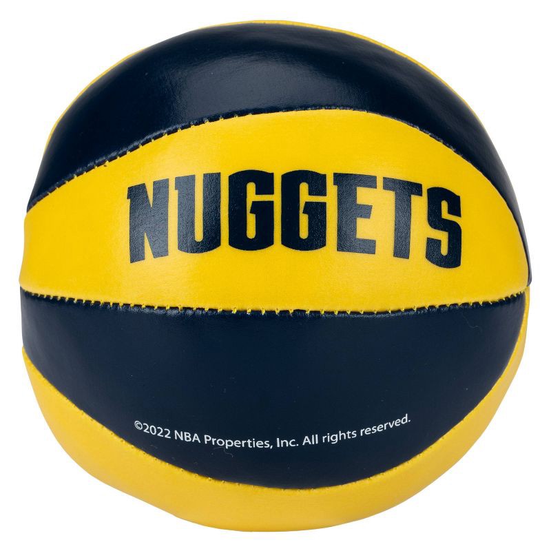 slide 4 of 5, NBA Denver Nuggets Sports Ball Sets: Foam Basketballs for Ages 3+, 1 ct
