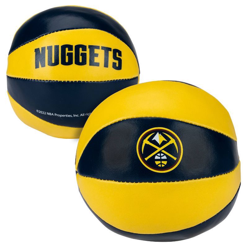 slide 1 of 5, NBA Denver Nuggets Sports Ball Sets: Foam Basketballs for Ages 3+, 1 ct
