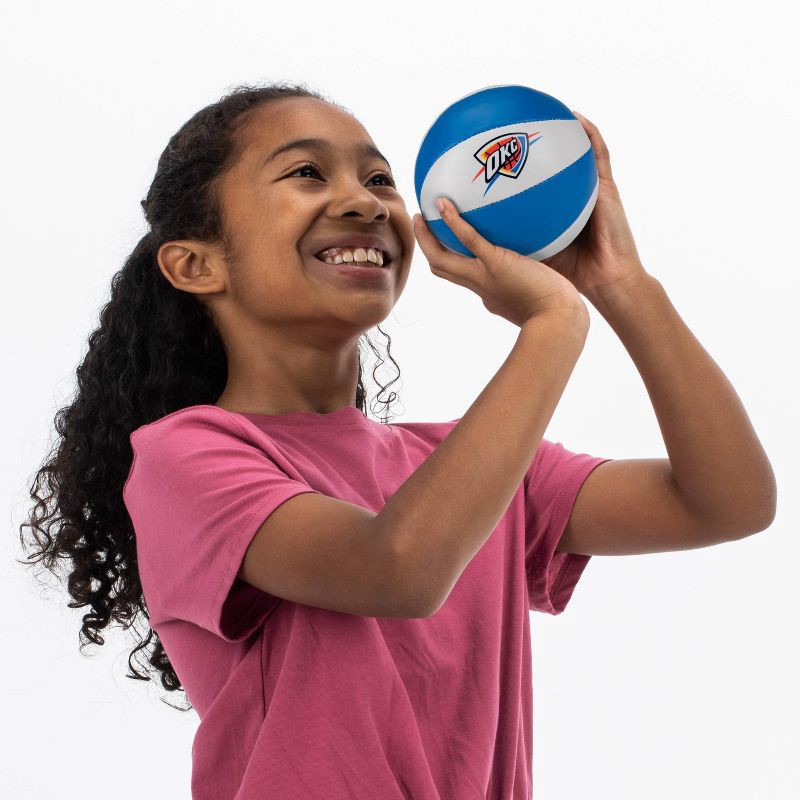 slide 2 of 5, NBA Oklahoma City Thunder Sports Ball Sets: Foam Basketballs for Ages 3+, 1 ct