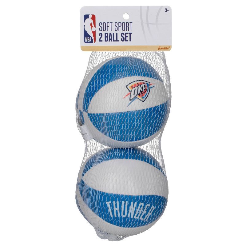 slide 3 of 5, NBA Oklahoma City Thunder Sports Ball Sets: Foam Basketballs for Ages 3+, 1 ct