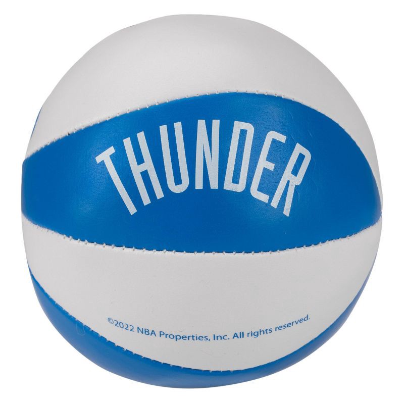 slide 4 of 5, NBA Oklahoma City Thunder Sports Ball Sets: Foam Basketballs for Ages 3+, 1 ct