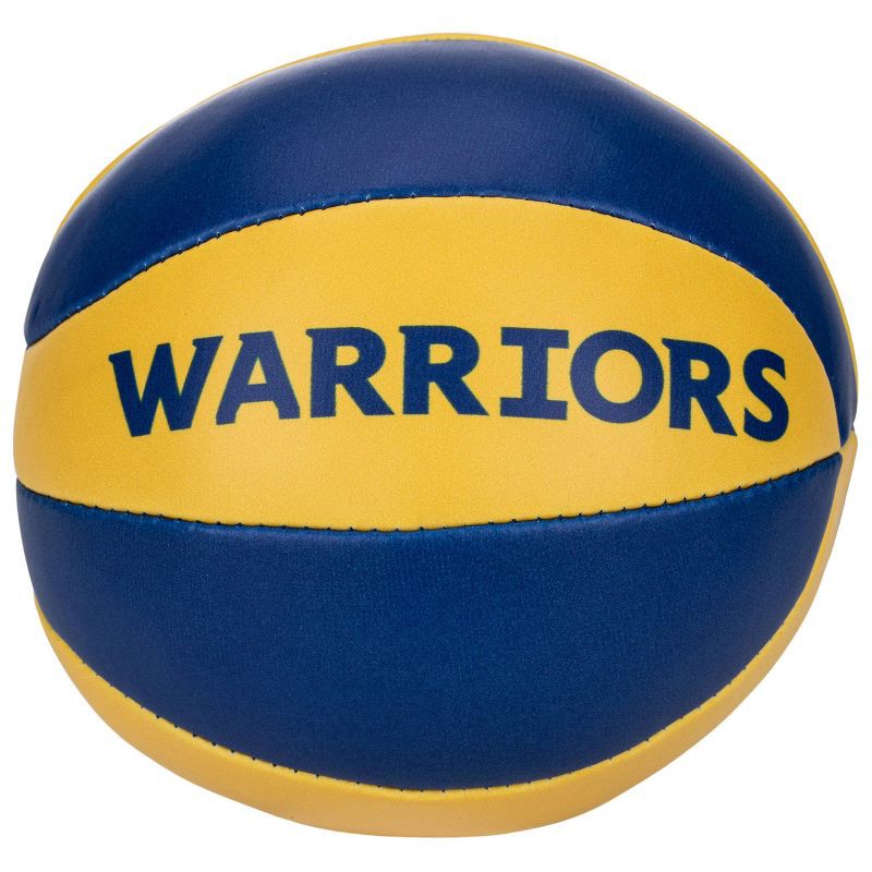 slide 4 of 5, NBA Golden State Warriors Sports Ball Sets: Foam Filled PVC Basketballs, Ages 3+, 1 ct