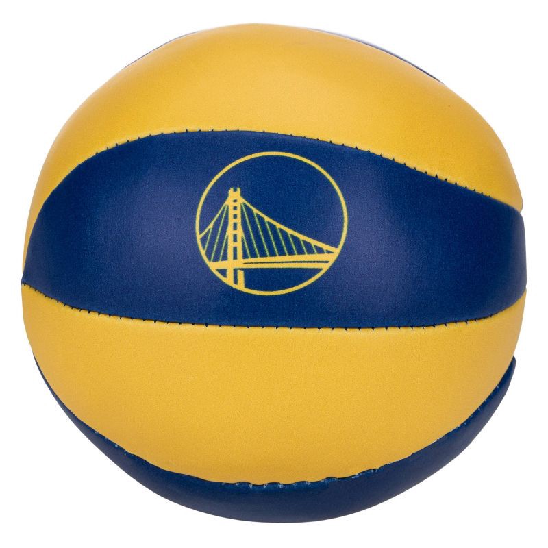 slide 5 of 5, NBA Golden State Warriors Sports Ball Sets: Foam Filled PVC Basketballs, Ages 3+, 1 ct