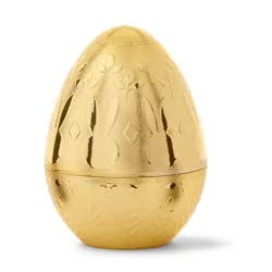 5" Gold Plastic Fillable Easter Egg - Spritz™