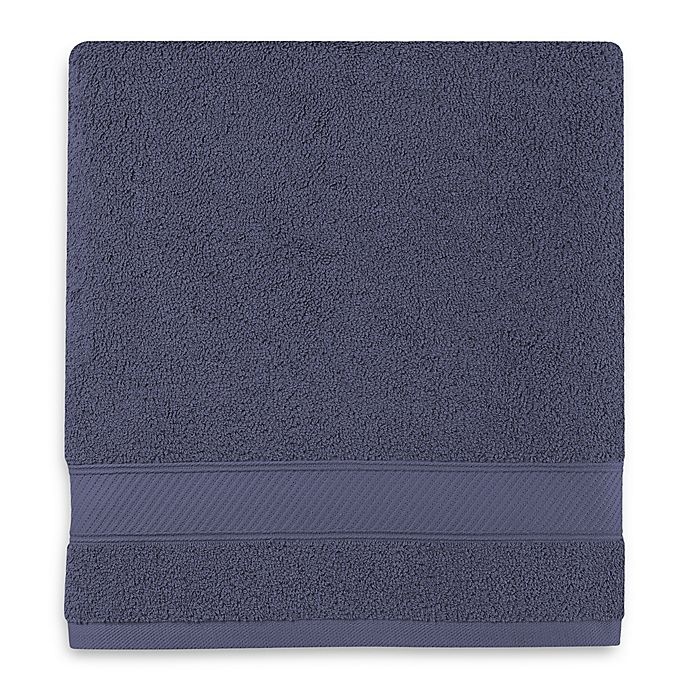 slide 1 of 3, Wamsutta Hygro Duet Bath Towel - New Blue, 1 ct