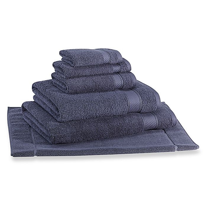 slide 3 of 3, Wamsutta Hygro Duet Bath Mat - New Blue, 1 ct