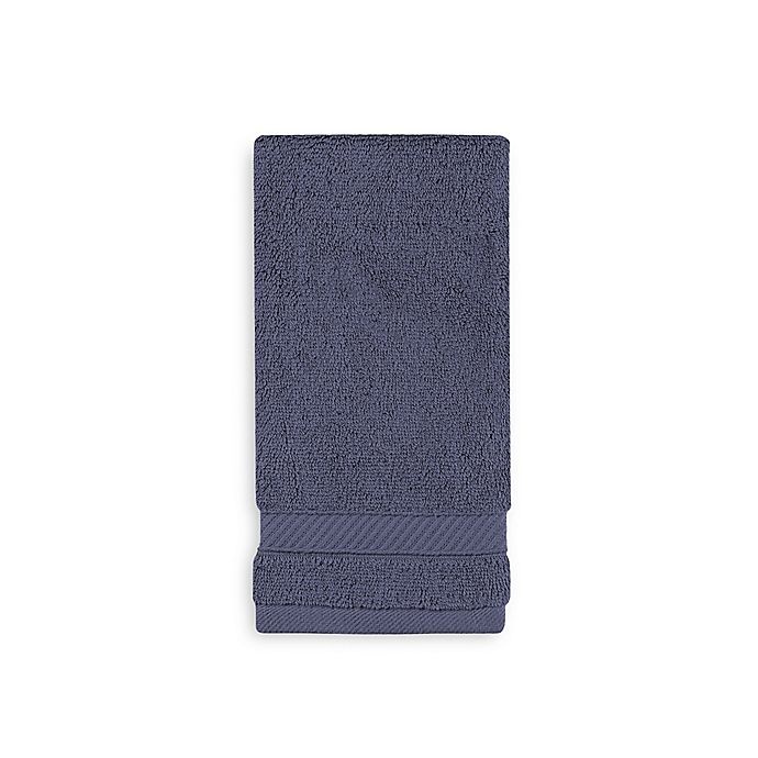 slide 1 of 3, Wamsutta Hygro Duet Fingertip Towel - New Blue, 1 ct