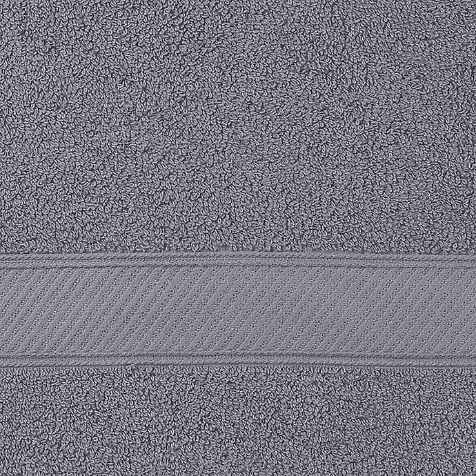 slide 2 of 3, Wamsutta Hygro Duet Bath Sheet - Pewter, 1 ct