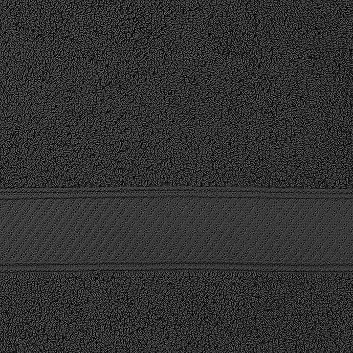 slide 2 of 3, Wamsutta Hygro Duet Bath Sheet - Ebony, 1 ct