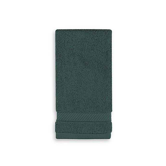 slide 1 of 3, Wamsutta Hygro Duet Fingertip Towel - Forest, 1 ct