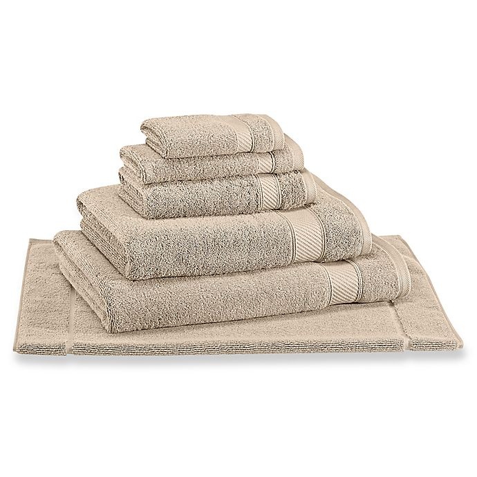 slide 3 of 3, Wamsutta Hygro Duet Bath Towel - Oat, 1 ct