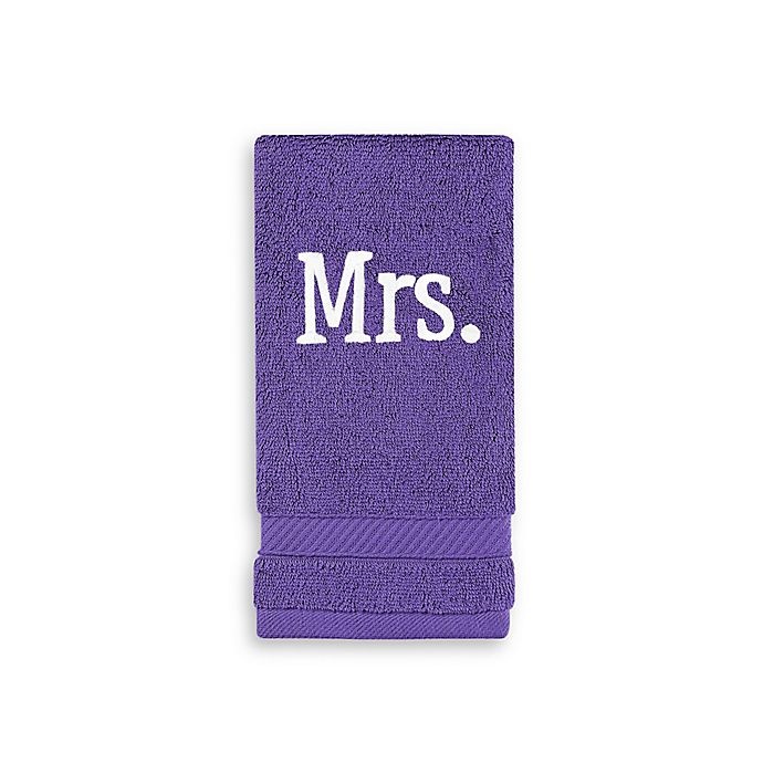 slide 1 of 3, Wamsutta Hygro Duet Fingertip Towel - Grape, 1 ct