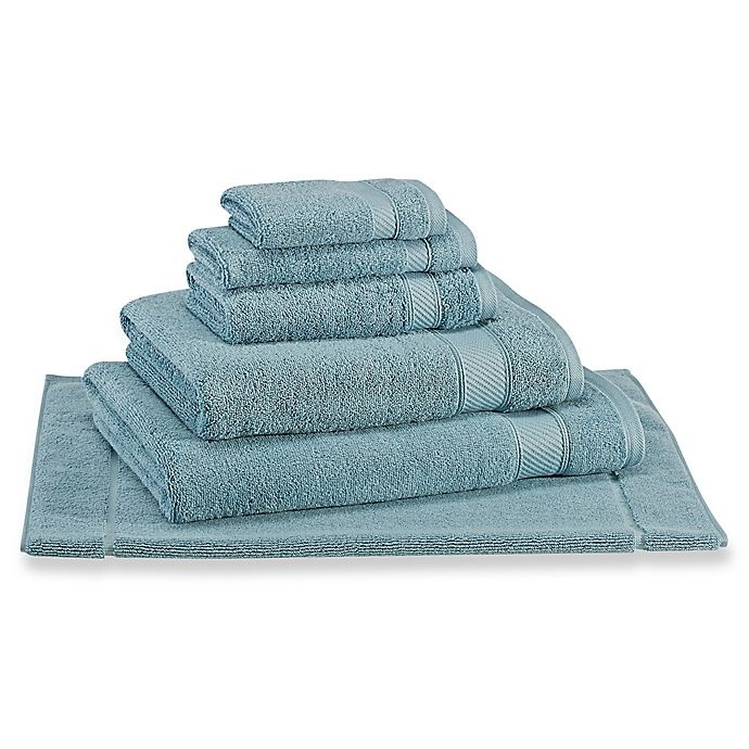 slide 3 of 3, Wamsutta Hygro Duet Bath Towel - Cameo Blue, 1 ct