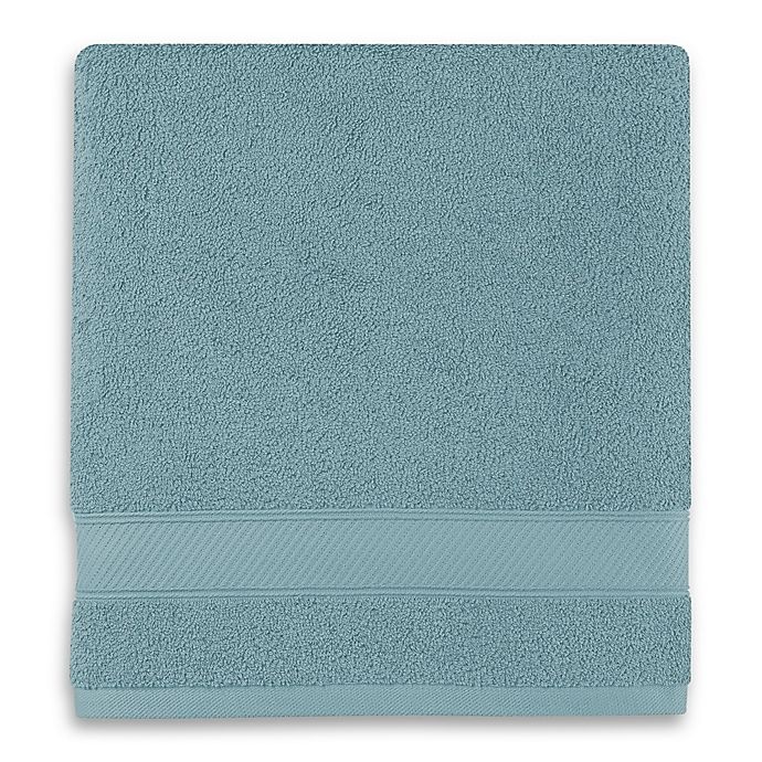 slide 1 of 3, Wamsutta Hygro Duet Bath Towel - Cameo Blue, 1 ct