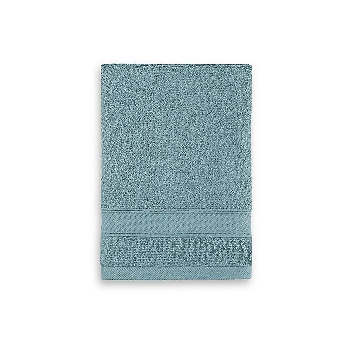 slide 1 of 3, Wamsutta Hygro Duet Hand Towel - Cameo Blue, 1 ct