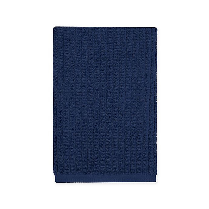 slide 1 of 1, Urban Oasis Dri-Soft Plus Hand Towel - Navy, 1 ct