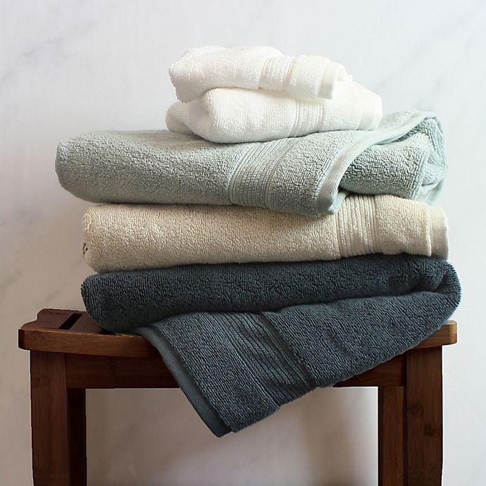 slide 5 of 7, Under the Canopy Organic Cotton Hand Towel - Snow, 1 ct