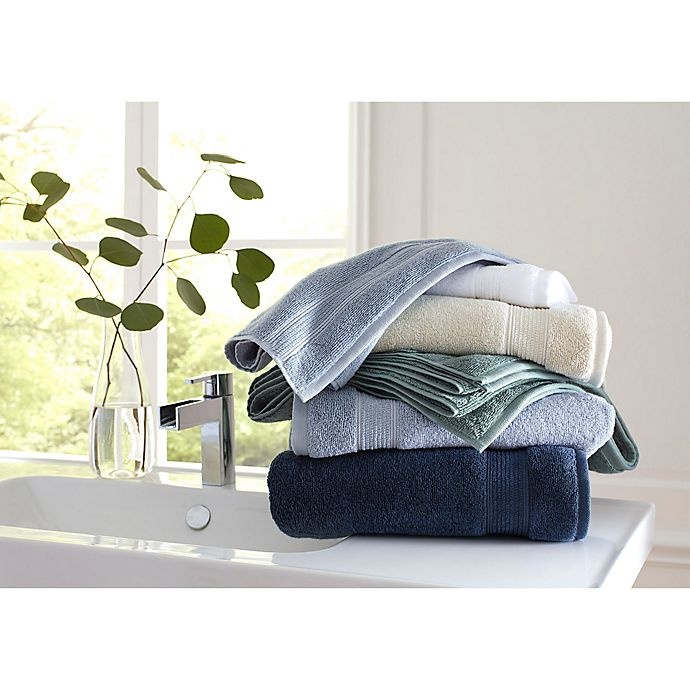 Under The Canopy Luxe Organic Cotton Towel - Blue Fog, Blue Fog / Wash Cloth Wash Cloth Blue Fog